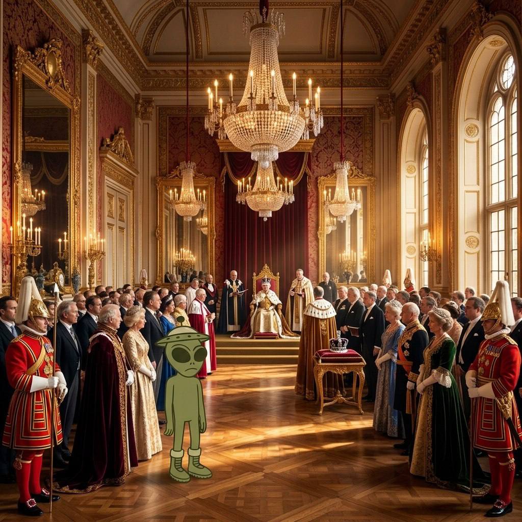 BOOTS at a royal coronation